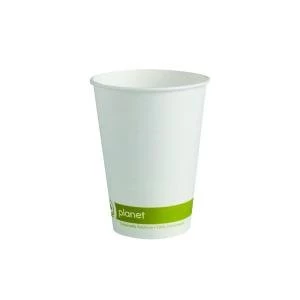 Planet 12oz Single Wall Cups Pack of 50 HHPLASW12