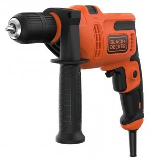 Black + Decker Keyless Corded Hammer Drill - 500W