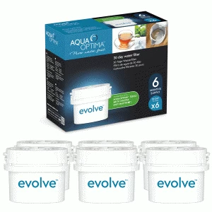 Aqua Optima Evolve 6 x 30 Day Water Filters