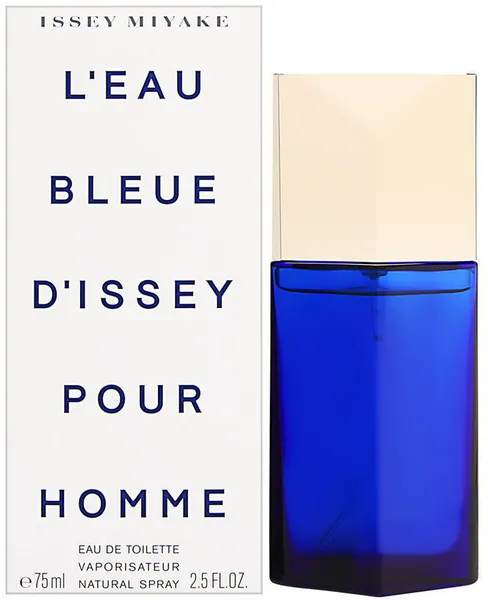 Issey Miyake LEau Bleu DIssey Pour Homme Eau de Toilette For Him 75ml