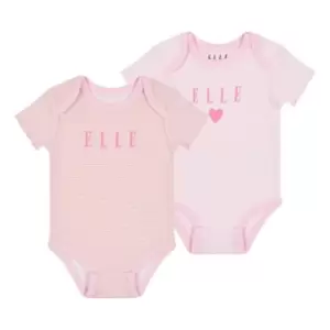 Elle Elle Stripe Body Set Bb99 - Pink