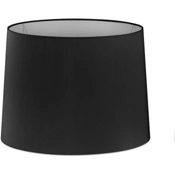 Faro - Round Floor Lamp Black Shade