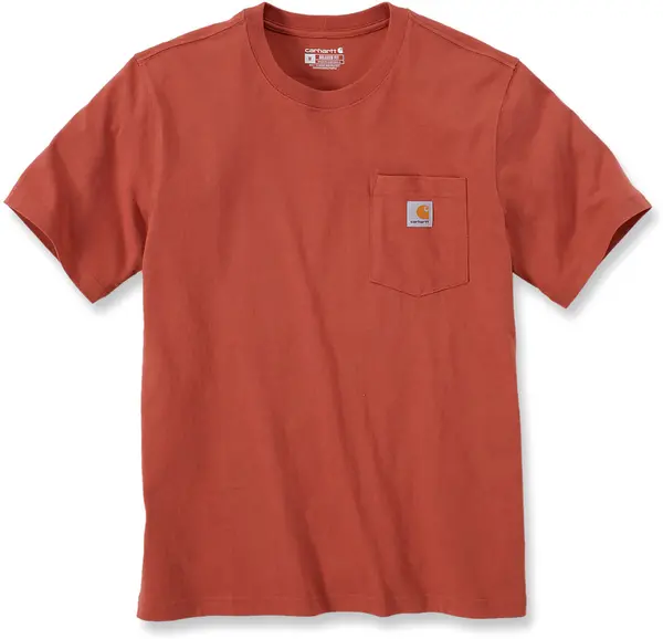 Carhartt Relaxed Fit Heavyweight K87 Pocket T-Shirt, brown, Size M