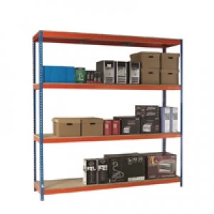 Slingsby VFM OrangeZinc Heavy Duty Painted Shelving Unit 379046