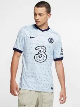 Nike Chelsea 20/21 Away Short Sleeved Stadium Jersey - Blue