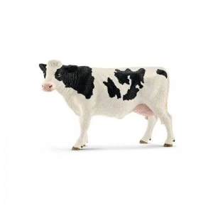 Schleich Farm World Holstein Cow Toy Figure