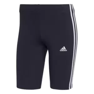 adidas Essential 3 Stripe Shorts - Blue