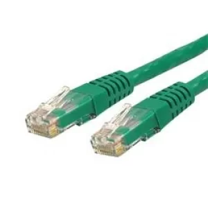 StarTech Cat 6 Green Molded RJ45 UTP Gigabit Cat6 Patch Cable Patch Cord 4.5m