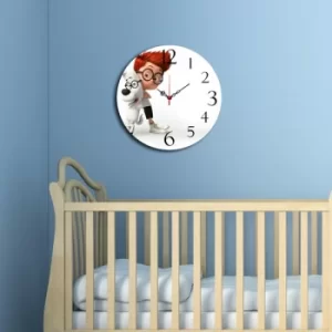 MSCO-7 Mr Peabody & Sherman Decorative MDF Clock