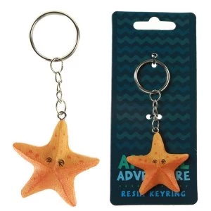 Starfish Keyring