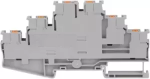 Phoenix Contact Grey PT 2.5-3L Multi Level Terminal Block, 26 12 AWG, 0.14 4mm, ATEX, 500 V