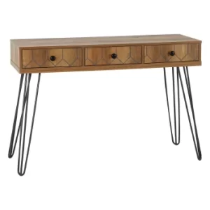 Ottawa Console Table Mid Oak (Brown)