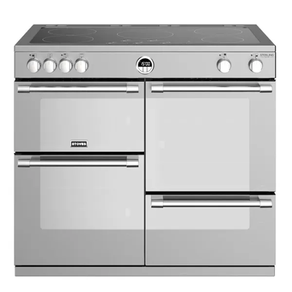 Stoves 444444950 Sterling DX S1000Ei 100cm Induction Range Cooker St S