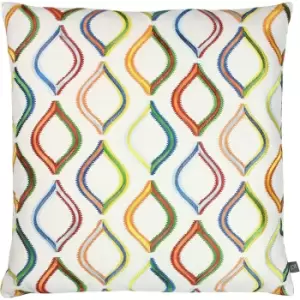 Prestigious Textiles Spinning Top Embroidered Cushion Cover (One Size) (Jungle)