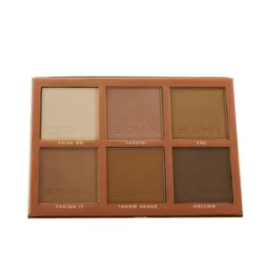 Sigma BeautySculpt Highlight + Contour Palette (3x Contour, 3x Highlight) 27.48g/0.98oz