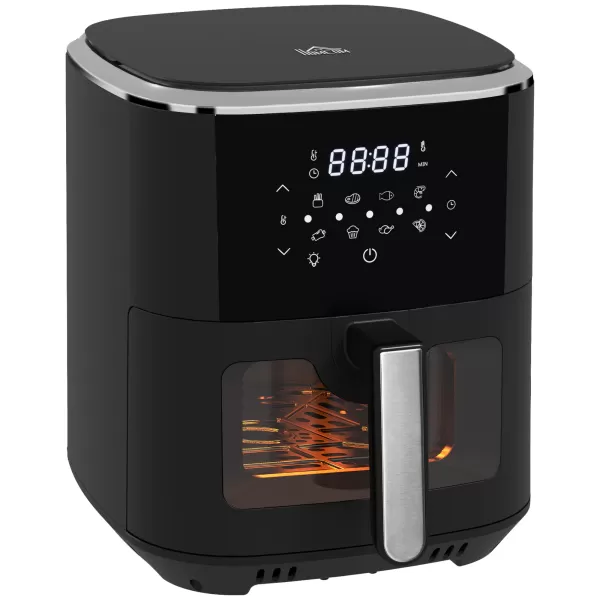 Homcom 800-147V71BK 4 In 1 1500W 6.7L Digital Air Fryer