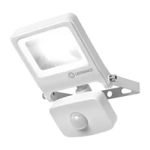 Ledvance Endura 10W Warm White LED Floodlight with PIR Sensor - White