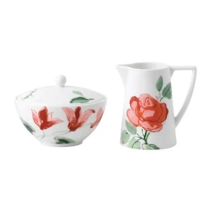 Wedgwood Jasper Conran Floral Cream Sugar Set