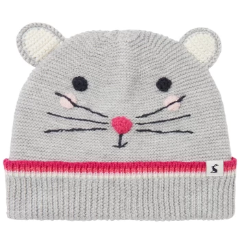 Joules Girls Chummy Character Knitted Hat 3-7 Years