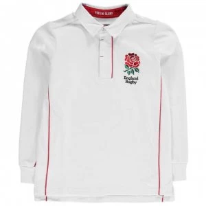 RFU England Long Sleeve Jersey Infant Boys - White