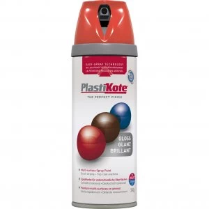 Plastikote Premium Gloss Aerosol Spray Paint Hacienda Tile 400ml