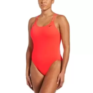 Nike Spider Back Swimsuit Womens - Red