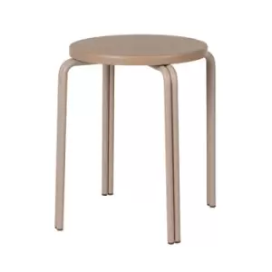 Broste Copenhagen Oda Bar Stool Grey Beige