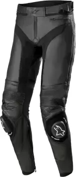 Alpinestars Missile V3 Motorcycle Leather Pants, black, Size 54, black, Size 54