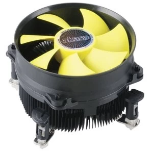 Akasa K32 Intel Socket 92mm PWM 3000RPM Yellow Fan CPU Cooler