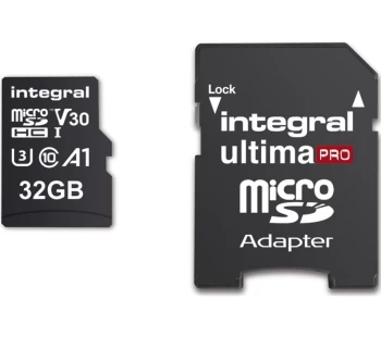 INTEGRAL V30 Class 10 microSD Memory Card - 32 GB