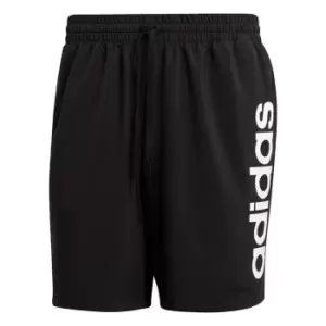 adidas AEROREADY Essentials Chelsea Linear Logo Shorts Me - Black