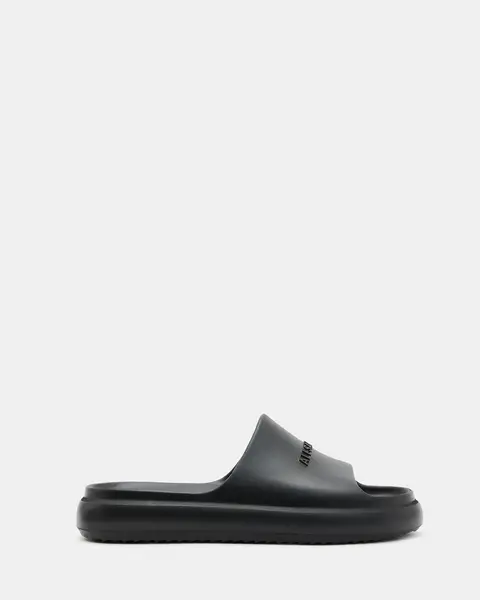 Allsaints Mens Dune Slip On Slide Sandals