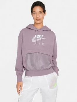 Nike Air Nsw Oth Hoody, Purple Size M Women