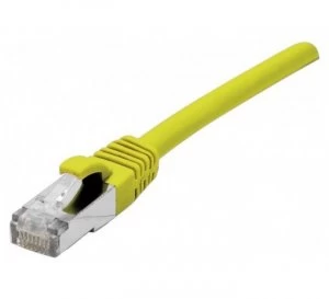 EXC Cat5e RJ45 Patch cable F UTP yellow 3M