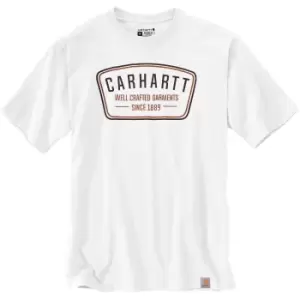 Carhartt Mens Pocket Crafted Graphic Short Sleeve T Shirt S - Chest 34-36' (86-91cm)