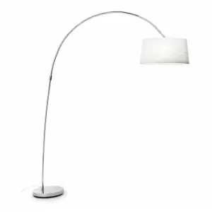 Magma floor lamp, chrome, without lampshade