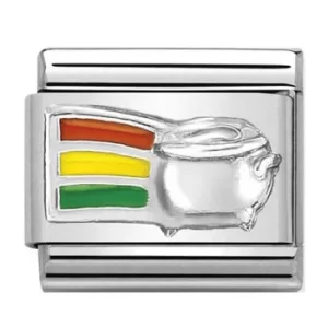 Nomination CLASSIC Silvershine Rainbow And Pot Gold Charm 330204/15