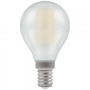 Crompton LED Round SES E14 Filament Pearl 4W - Warm White