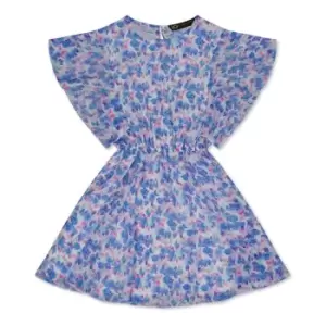 I Saw It First Floral Printed Dress - Blue