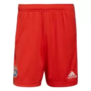 adidas Olympique Lyonnais 21/22 Away Shorts Unisex - Red