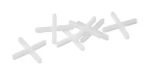 T160902 Trade Cross Shaped Tile Spacers 2mm Pack of 250 - OX