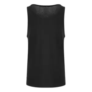 AWDis Just Ts Mens Tri-Blend Vest (XXL) (Solid Black)
