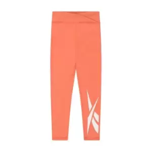 Reebok Logo Leggings Junior Girls - Pink