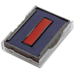 Trodat T6/4750 Replacement Ink Pad Blue Red Pack of - Compatible with 4750