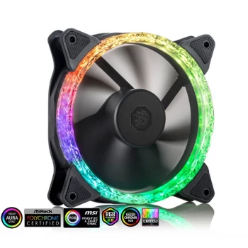 Bitspower Touchaqua Notos Xtal 120 Digital RGB 1800rpm Fan - 120mm