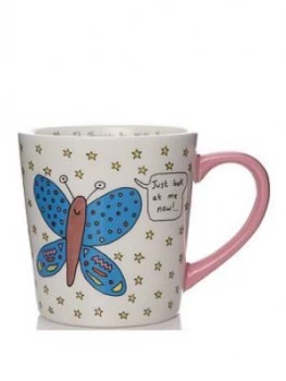 Charlotte Reed May The Thoughts Be With You Butterfly Mug