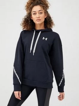 Urban Armor Gear Wordmark Fleece Hoodie - Black Size M Women