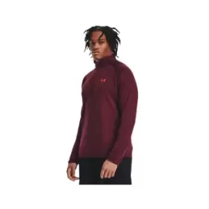 Under Armour Tech ½ Zip Top DARK MAROON/Cordova Red - XXL