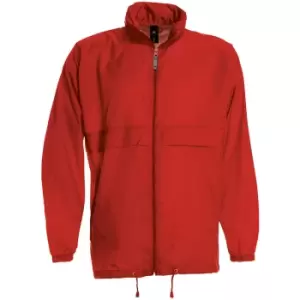 B&C Sirocco Mens Lightweight Jacket / Mens Outer Jackets (2XL) (Red)