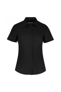 Short Sleeve Tailored Poplin Shirt